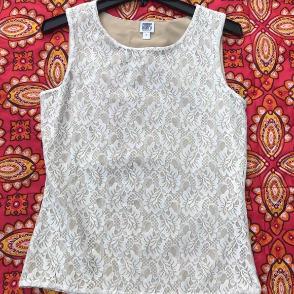 Gump’s Lace Tank - Picture 1 of 1